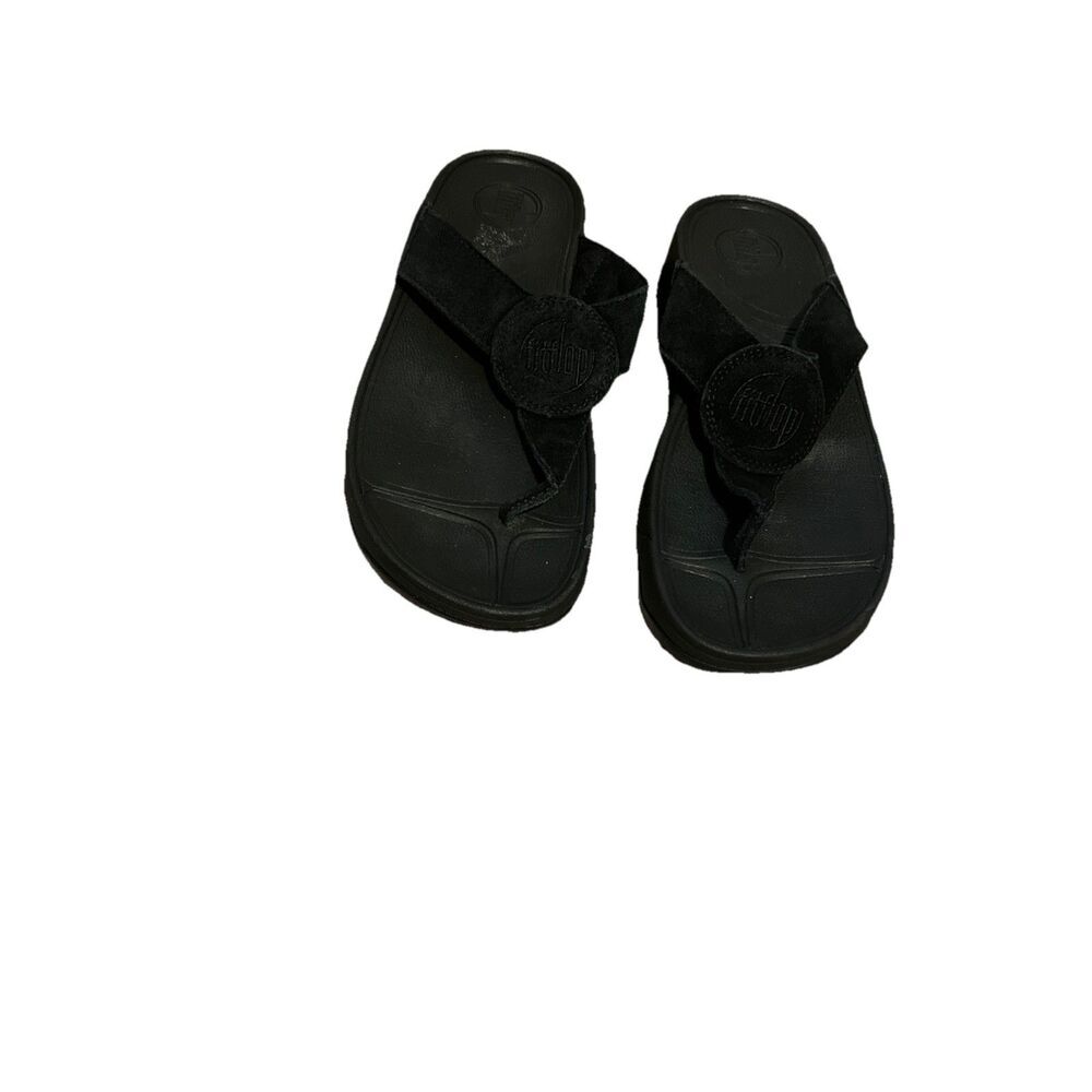 Fitflop Oasis ‎ Sandal 9 Black Suede